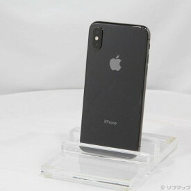 【中古】Apple(アップル) iPhoneXS 64GB スペースグレイ MTAW2J／A SIMフリー 【368-ud】