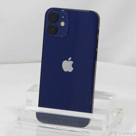 【中古】Apple(アップル) iPhone12 mini 256GB ブルー MGDV3J／A SIMフリー 【377-ud】