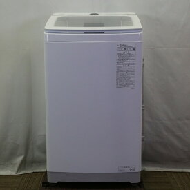 【中古】AQUA 〔展示品〕 全自動洗濯機 ホワイト AQW-VX8N-W ［洗濯8.0kg ／上開き］ 【348-ud】