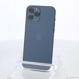【中古】Apple(アップル) iPhone12 Pro Max 256GB パシフィックブルー MGD23J／A SIMフリー 【276-ud】