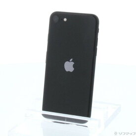 【中古】Apple(アップル) iPhone SE 第2世代 64GB ブラック MHGP3J／A SIMフリー 〔ネットワーク利用制限▲〕 【377-ud】