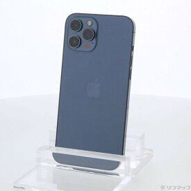 【中古】Apple(アップル) iPhone12 Pro Max 256GB パシフィックブルー MGD23J／A SIMフリー 【269-ud】