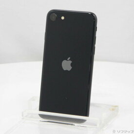 【中古】Apple(アップル) iPhone SE 第3世代 64GB ミッドナイト MMYC3J／A SIMフリー 【384-ud】