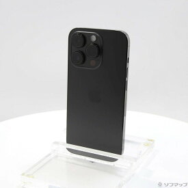 【中古】Apple(アップル) iPhone14 Pro 256GB スペースブラック MQ0Q3J／A SIMフリー 【305-ud】