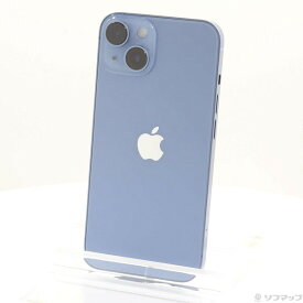 【中古】Apple(アップル) iPhone14 256GB ブルー MPWN3J／A SIMフリー 【384-ud】