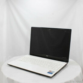 【中古】NEC(エヌイーシー) LAVIE Note Standard PC-NS650GAW クリスタルホワイト 〔Windows 10〕 【262-ud】
