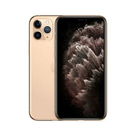 【中古】Apple(アップル) iPhone11 Pro 64GB ゴールド MWC52J／A SIMフリー 【276-ud】