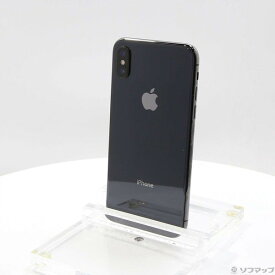 【中古】Apple(アップル) iPhoneX 256GB スペースグレイ NQC12J／A SIMフリー 【381-ud】