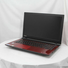 【中古】TOSHIBA(東芝) 格安安心パソコン dynabook T55／UR PT55URP-BWA モデナレッド 〔Windows 10〕 【269-ud】