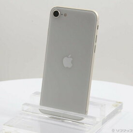 【中古】Apple(アップル) iPhone SE 第3世代 256GB スターライト MMYK3J／A SIMフリー 【295-ud】