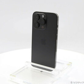 【中古】Apple(アップル) iPhone14 Pro 128GB スペースブラック MPXU3J／A SIMフリー 【276-ud】