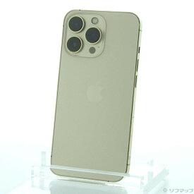 【中古】Apple(アップル) iPhone13 Pro 128GB ゴールド MLUH3J／A SIMフリー 【297-ud】