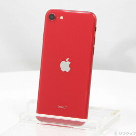【中古】Apple(アップル) iPhone SE 第2世代 256GB プロダクトレッド MXVV2J／A SoftBank 【258-ud】