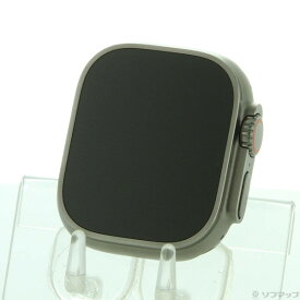 【中古】Apple(アップル) Apple Watch Ultra GPS + Cellular 49mm チタニウムケース バンド無し 【305-ud】
