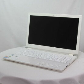 【中古】TOSHIBA(東芝) 格安安心パソコン dynabook T55／CW PT55CWP-BJA2 リュクスホワイト 〔Windows 10〕 【305-ud】
