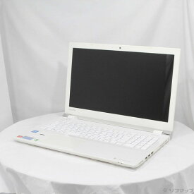 【中古】TOSHIBA(東芝) 格安安心パソコン dynabook EX／46EW PTE4EWP-RJA リュクスホワイト 〔Windows 10〕 【348-ud】