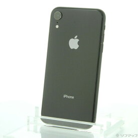 【中古】Apple(アップル) iPhoneXR 256GB ブラック MT0V2J／A SIMフリー 【295-ud】