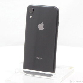 【中古】Apple(アップル) iPhoneXR 64GB ブラック NT002J／A SIMフリー 【371-ud】