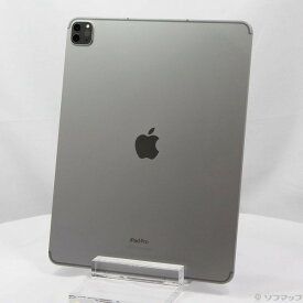 【中古】Apple(アップル) iPad Pro 12.9インチ 第6世代 512GB スペースグレイ MP223J／A SIMフリー 【198-ud】