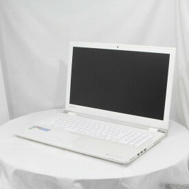 【中古】TOSHIBA(東芝) 格安安心パソコン dynabook T55／AW PT55AWP-BJA2 リュクスホワイト 〔Windows 10〕 【344-ud】