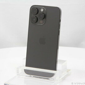 【中古】Apple(アップル) iPhone14 Pro Max 1TB スペースブラック MQ9K3J／A SIMフリー 【368-ud】