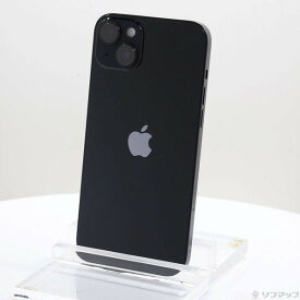 【中古】Apple(アップル) iPhone14 Plus 128GB ミッドナイト MQ4A3J／A SIMフリー 【352-ud】