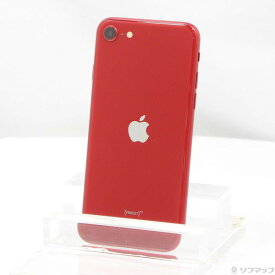 【中古】Apple(アップル) iPhone SE 第3世代 64GB プロダクトレッド MMYE3J／A SIMフリー 【344-ud】