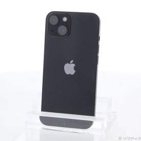【中古】Apple(アップル) iPhone13 128GB ミッドナイト MLNC3J／A SIMフリー 【198-ud】