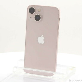 【中古】Apple(アップル) iPhone13 mini 256GB ピンク MLJL3J／A SIMフリー 【352-ud】