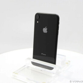 【中古】Apple(アップル) iPhoneXR 128GB ブラック MT0G2J／A SIMフリー 【247-ud】