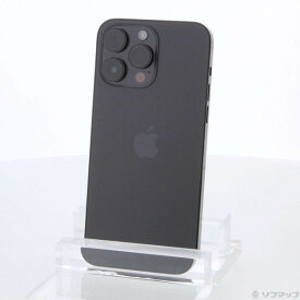 【中古】Apple(アップル) iPhone14 Pro Max 256GB スペースブラック MQ9A3J／A SIMフリー 【295-ud】