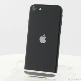 【中古】Apple(アップル) iPhone SE 第3世代 64GB ミッドナイト MMYC3J／A SIMフリー 【252-ud】