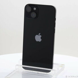 【中古】Apple(アップル) iPhone14 Plus 256GB ミッドナイト MQ4J3J／A SIMフリー 【352-ud】