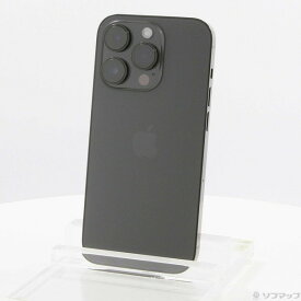 【中古】Apple(アップル) iPhone14 Pro 128GB スペースブラック MPXU3J／A SIMフリー 【220-ud】