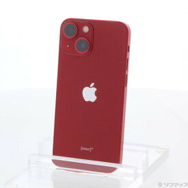 【中古】Apple(アップル) iPhone13 mini 256GB プロダクトレッド MLJM3J／A SIMフリー 【349-ud】
