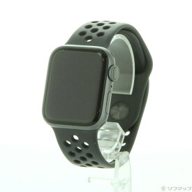 【中古】Apple(アップル) Apple Watch Series 4 Nike+ GPS 40mm スペースグレイアルミニウムケース アンスラサイト／ブラックNikeスポーツバンド 【305-ud】