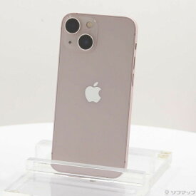 【中古】Apple(アップル) iPhone13 mini 256GB ピンク MLJL3J／A SIMフリー 【262-ud】