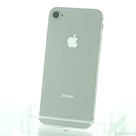【中古】Apple(アップル) iPhone8 256GB シルバー NQ852J／A SIMフリー 【276-ud】