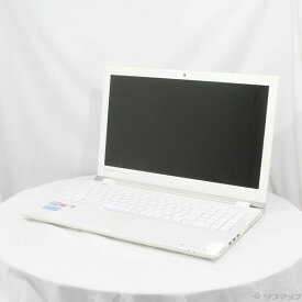 【中古】TOSHIBA(東芝) 格安安心パソコン dynabook EX／56DW PTE5DWP-RJA リュクスホワイト 〔Windows 10〕 【276-ud】