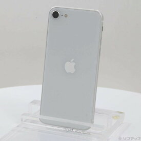 【中古】Apple(アップル) iPhone SE 第2世代 64GB ホワイト MHGQ3J／A SIMフリー 【384-ud】