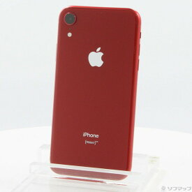 【中古】Apple(アップル) iPhoneXR 128GB プロダクトレッド MT0N2J／A SoftBank 【344-ud】