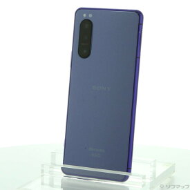 【中古】SONY(ソニー) Xperia 5 II 128GB パープル SO-52A docomoロック解除SIMフリー 【348-ud】