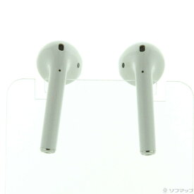 【中古】Apple(アップル) AirPods 第2世代 with Wireless Charging Case MRXJ2J／A 【384-ud】