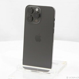 【中古】Apple(アップル) iPhone14 Pro Max 256GB スペースブラック MQ9A3J／A SIMフリー 【269-ud】