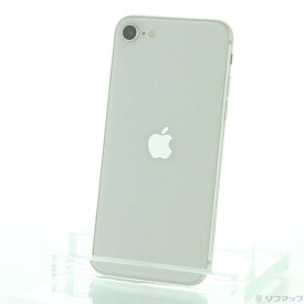 【中古】Apple(アップル) iPhone SE 第3世代 64GB スターライト MMYD3J／A SIMフリー 【377-ud】