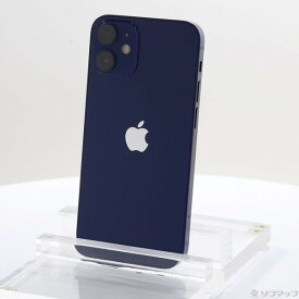 【中古】Apple(アップル) iPhone12 mini 128GB ブルー MGDP3J／A SIMフリー 【276-ud】
