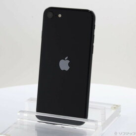 【中古】Apple(アップル) iPhone SE 第3世代 64GB ミッドナイト MMYC3J／A SIMフリー 【344-ud】