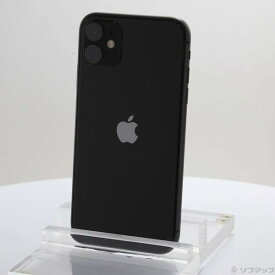 【中古】Apple(アップル) iPhone11 128GB ブラック MWM02J／A SIMフリー 【377-ud】
