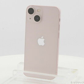 【中古】Apple(アップル) iPhone13 mini 256GB ピンク MLJL3J／A SIMフリー 【258-ud】
