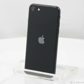 【中古】Apple(アップル) iPhone SE 第3世代 64GB ミッドナイト MMYC3J／A SIMフリー 【276-ud】